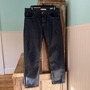 Billy Reid Men's Dark Blue Jeans Size 32